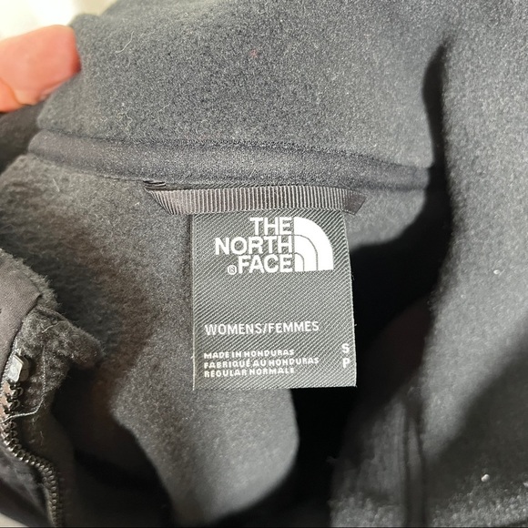 The North Face black 1/2 zip fleece jacket NWUT - Picture 6 of 7
